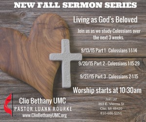 Living as God's Beloved