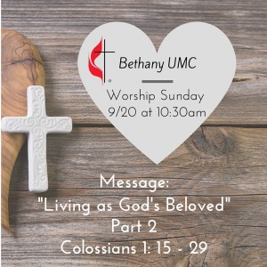 Living as God's Beloved