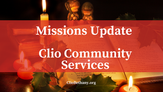 Missions Update - Clio Community Services Fund