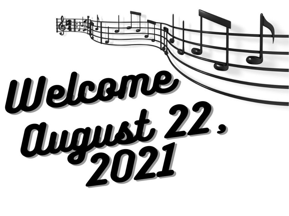 Digital Bulletin – August 22, 2021 – Songs of Praise